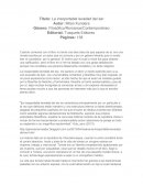 Tema- La insoportable levedad del ser.