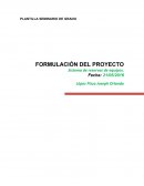 FORMULACIÓN DEL PROYECTO Sistema de reservas de equipos.