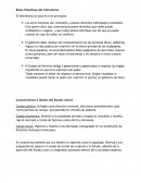 Bases filosóficas del Liberalismo El liberalismo se basa en tres principios: