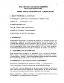 TIPO DE ASIGNATURA: Teórico-práctica INTENSIDAD HORARIA: 4 horas semanales