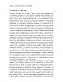 TITULO: FREUD: EL PSICOANALISIS RESUMEN DEL CONTENIDO: