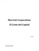 Marriott Corporation: El Costo del Capital .Marriott empresa líder en el sector hotelero