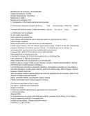 Programa de mantenimiento. Identificación del producto y de la empresa