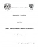 Relacion entre salud publica y trabajo social.