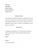 Es una distribución de probabilidad clasificada en las variables discretas. Se usa cuando hay dos resultados que son mutuamente excluyentes.