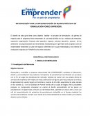 DESARROLLO METODOLOGICO- Investigación de Mercados