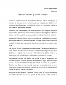 Ciencias naturales y ciencias sociales.