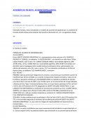 Accidente de transito - Acuerdo extrajudicial