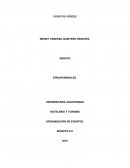 HOTELERÍA Y TURISMO ORGANIZACIÓN DE EVENTOS