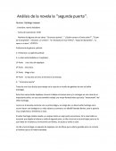 Análisis de la novela la ‘’segunda puerta’’.