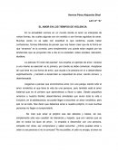 EL AMOR EN LOS TIEMPOS DE VIOLENCIA.