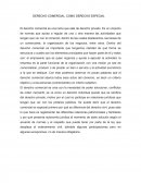 DERECHO COMERCIAL, COMO DERECHO ESPECIAL