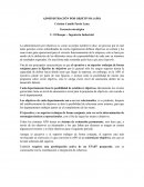 Administración por objetivos (APO). Gerencia estratégica