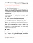 CAPÍTULO I: OBJETO DEL PROYECTO