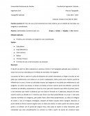 Trazo de una curva horizontal con cinta métrica, por el método de normales a la tangente o coordenadas