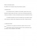 MEdicion de densidad de liquidos