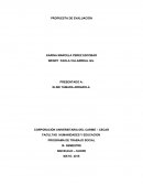 PROPUESTA DE EVALUACIÓN PROGRAMA DE TRABAJO SOCIAL