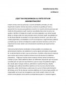 ¿Que tan encaminada al exito esta mi administración?