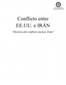 CONFLICTO ENTRE EEUU E IRAN