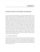 Capítulo 1 Preguntas frecuentes (FAQ: Frequently Asked Questions)