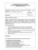 PENSAMIENTO SISTÉMICO Y ORGANIZACIONES