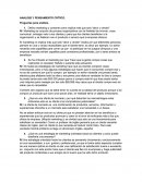 ANALISIS Y PENSAMIENTO CRÍTICO.