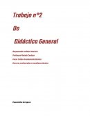 Trabajo n°2 Didáctica General.