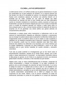 COLOMBIA, ¿UN PAIS EMPRENDEDOR?