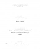 ANALISIS Y VALORACION DE EMPRESAS