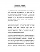 POBLACIÓN Y ESCASEZ