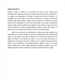 Cuento regalos. Página 1