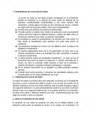 Características de una acción de tutela