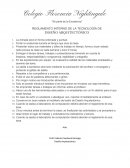 REGLAMENTO INTERNO DE LA TECNOLOGÍA DE DISEÑO ARQUITECTÓNICO