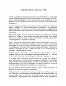 NOMBRE DE LECTURA: ¿REALIDAD O MITO?