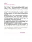 Ensayo entre maestros