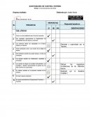CUESTIONARIO DE CONTROL INTERNO CAJA BANCOS
