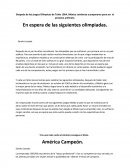 Después de los juegos Olímpicos de Tokio 1964, México comienza a prepararse para ser el próximo anfitrión.