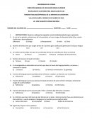 TERCERA EVALUACIÓN PARCIAL DE LA MATERIA DE LITERATURA