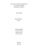 Articulo academico. “La violencia crea más problemas sociales que los que resuelve.”(King)
