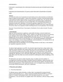 Antecedentes. Fabricación y caracterización de un electrodo de carbono poroso para la desalinización de agua salobre