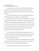 Breve Ensayo de Intención "Jardin Principal San Miguel de Allende"