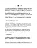 EL DINERO.