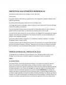 El proyecto de aula consta de tres entregas, una por cada corte.