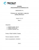 Informe Procesamiento de minerales nº1 Laboratorio Nº 1Técnicas de muestreo y análisis granulométrico