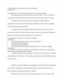 PLANTEAMIENTO CUANTITATIVO DEL PROBLEMA