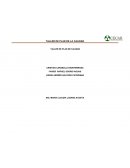 TALLER DE PLAN DE CALIDAD.