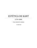 ESTÉTICA DE KANT (1724-1804)