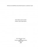 PROYECTO DE EMPRESA CHOCOTENTACION DE LA CIUDAD DE TUNJA
