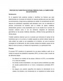 PROCESO DE FUNDICIÓN EN ESPUMA PÉRDIDA PARA LA FABRICACIÓN DE AUTOPARTES