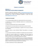 MÓDULO 2 GESTIÓN DE RECURSOS HUMANOS